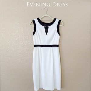 Black-White Sexy Simple Dress